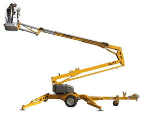 濟(jì)南曲臂升降機(jī)租賃 石化廠高空作業(yè)租賃